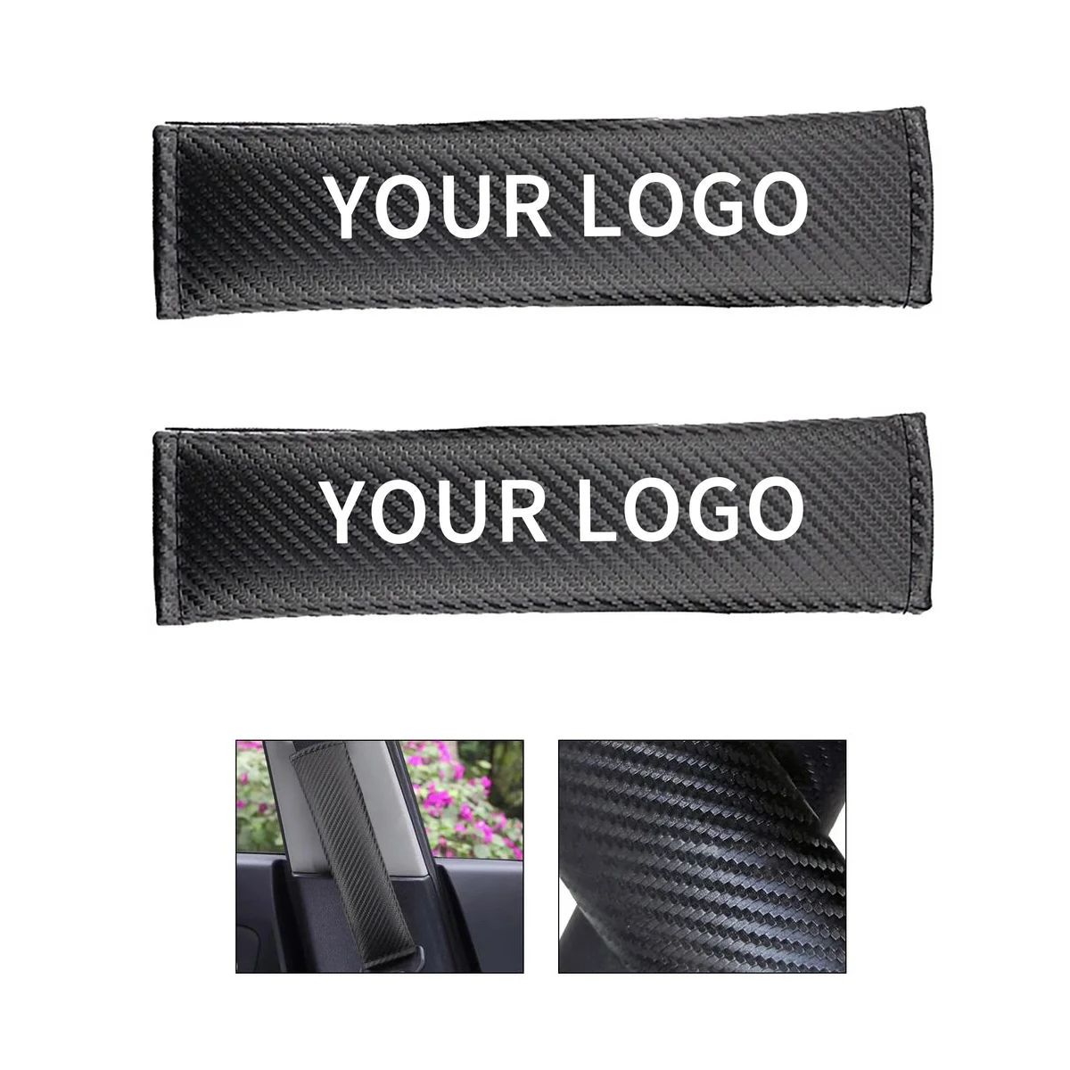 Car Seatbelt Pad Soft Leather Support 1