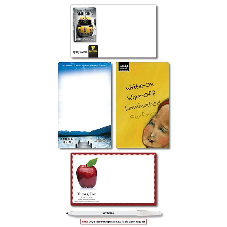 Mini Memo Board - 5.25x8.5 - With Repositionable Sticky Backer 1