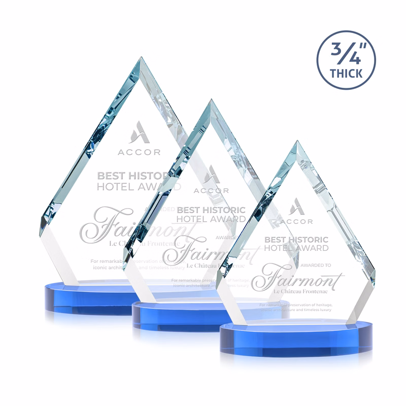 Apex Award on Alberton Base - Sky Blue