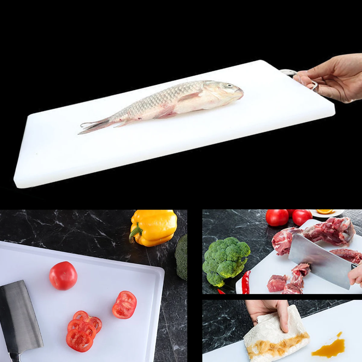 Lightweight Plastic Cutting Board 1