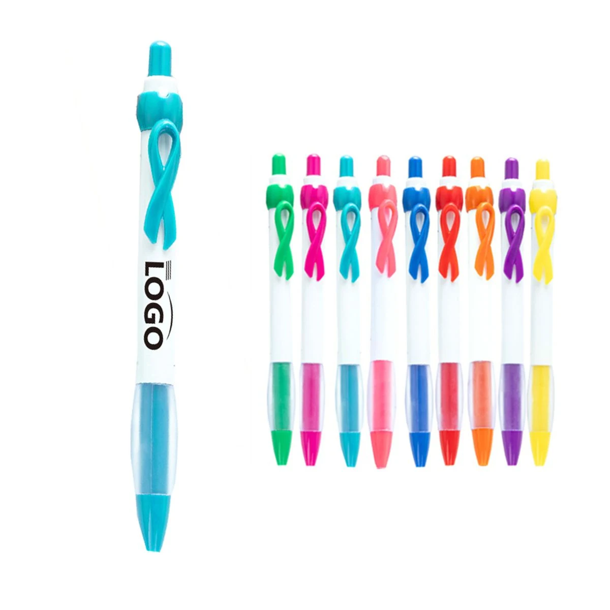 Ribbon Ballpoint Pen, custom pen with logo imprint 1