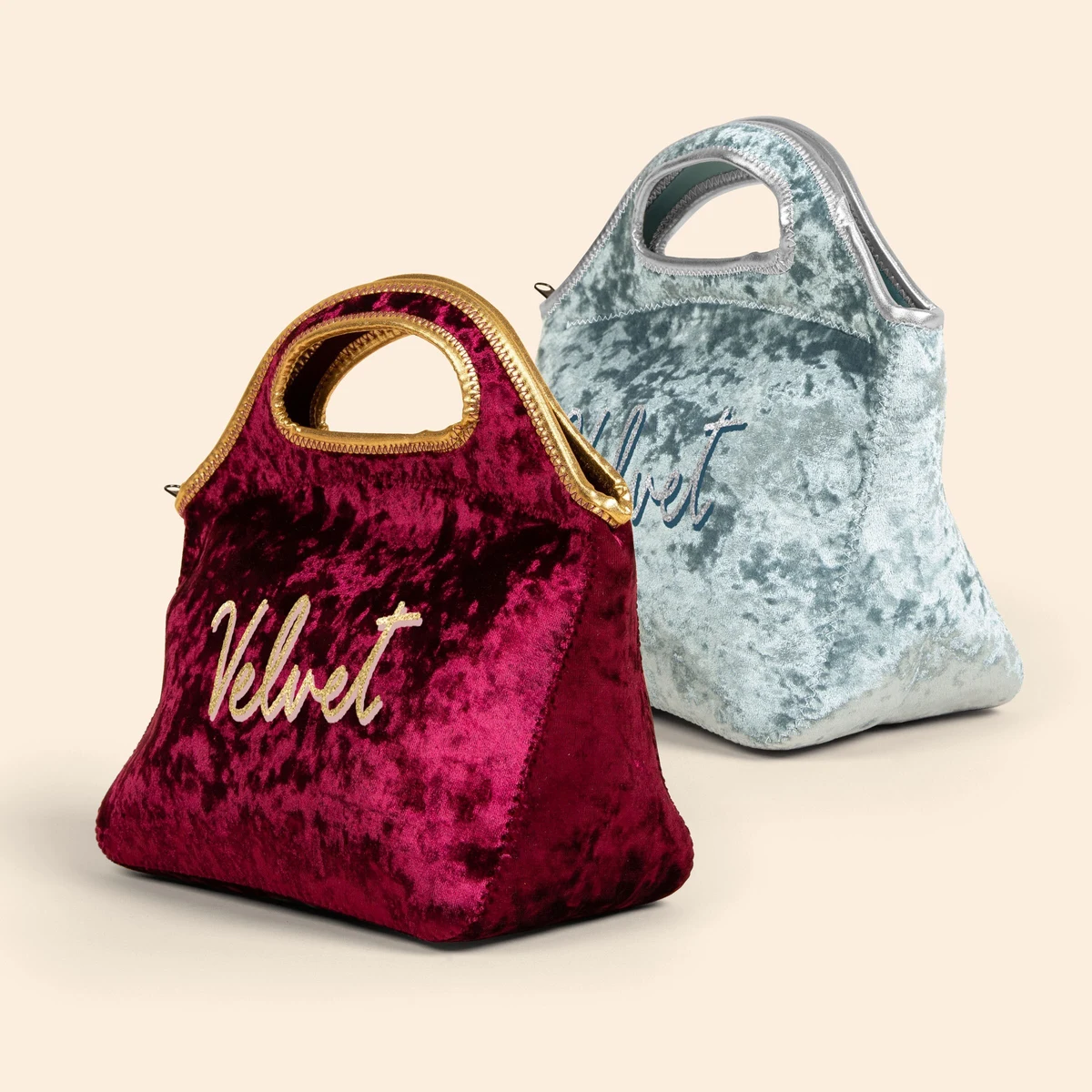 GRAN KLUTCH - VELVET NEOPRENE LUNCH BAG 1