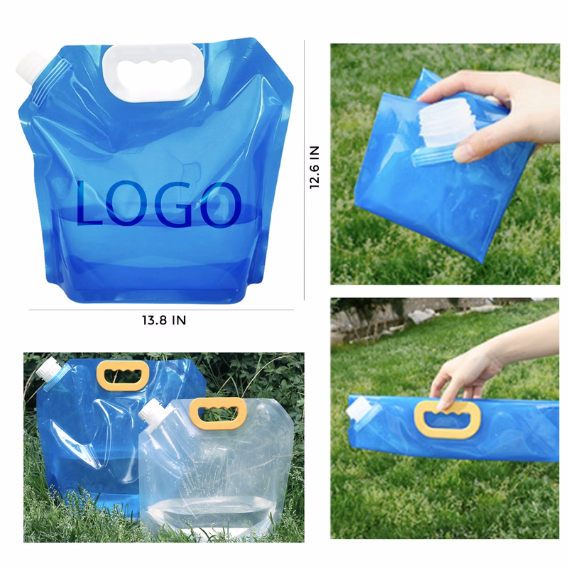 MOQ 10 PCS Durable Foldable Portable Water Bag