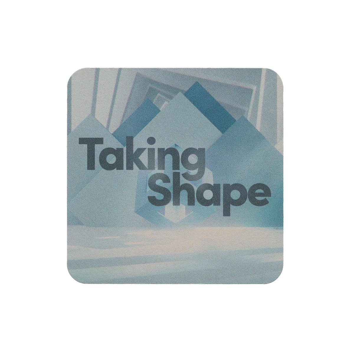 Coaster Pulpboard 80 pt 4.000" Square Digital Print 1