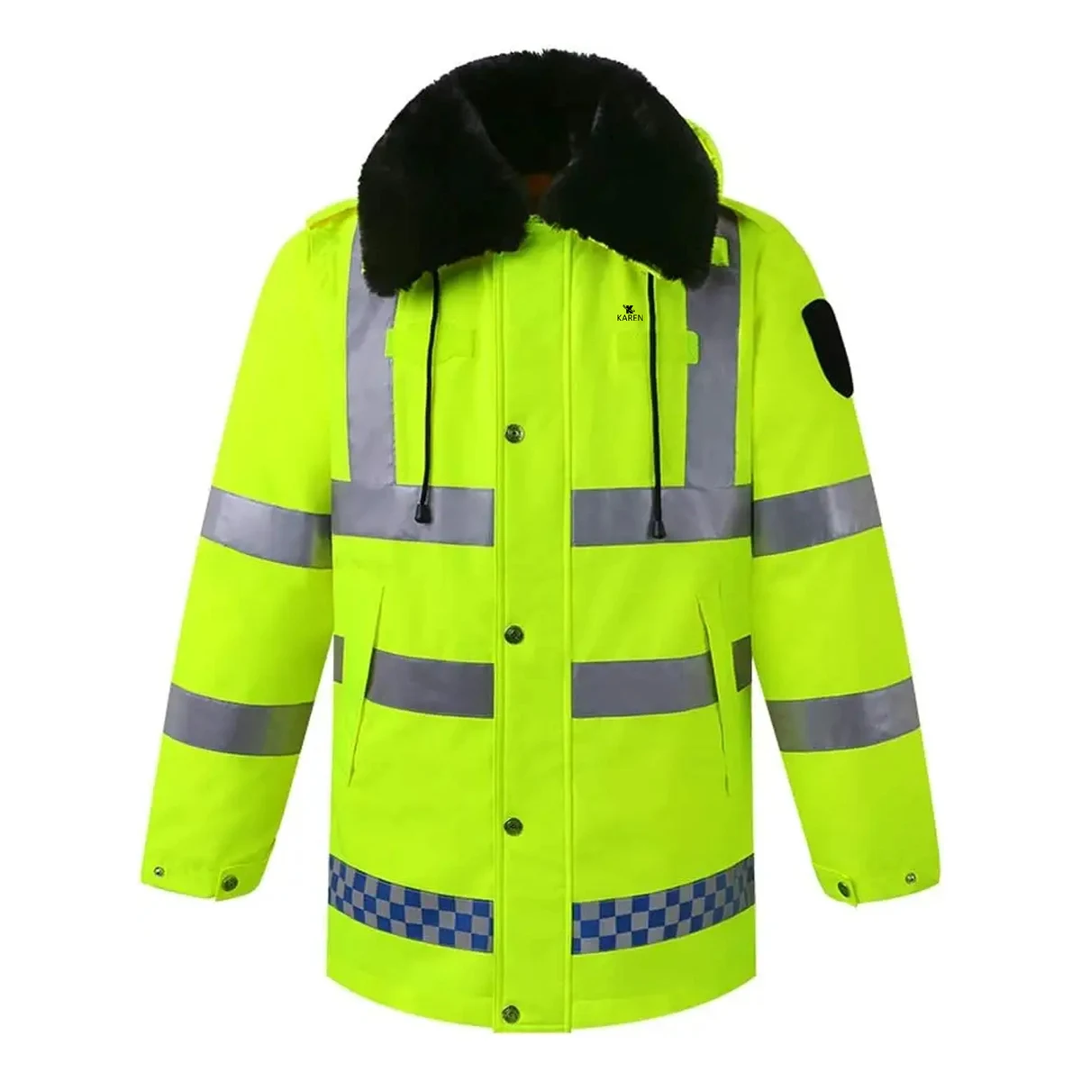 Inflatable Velvet Reflective Clothing 1