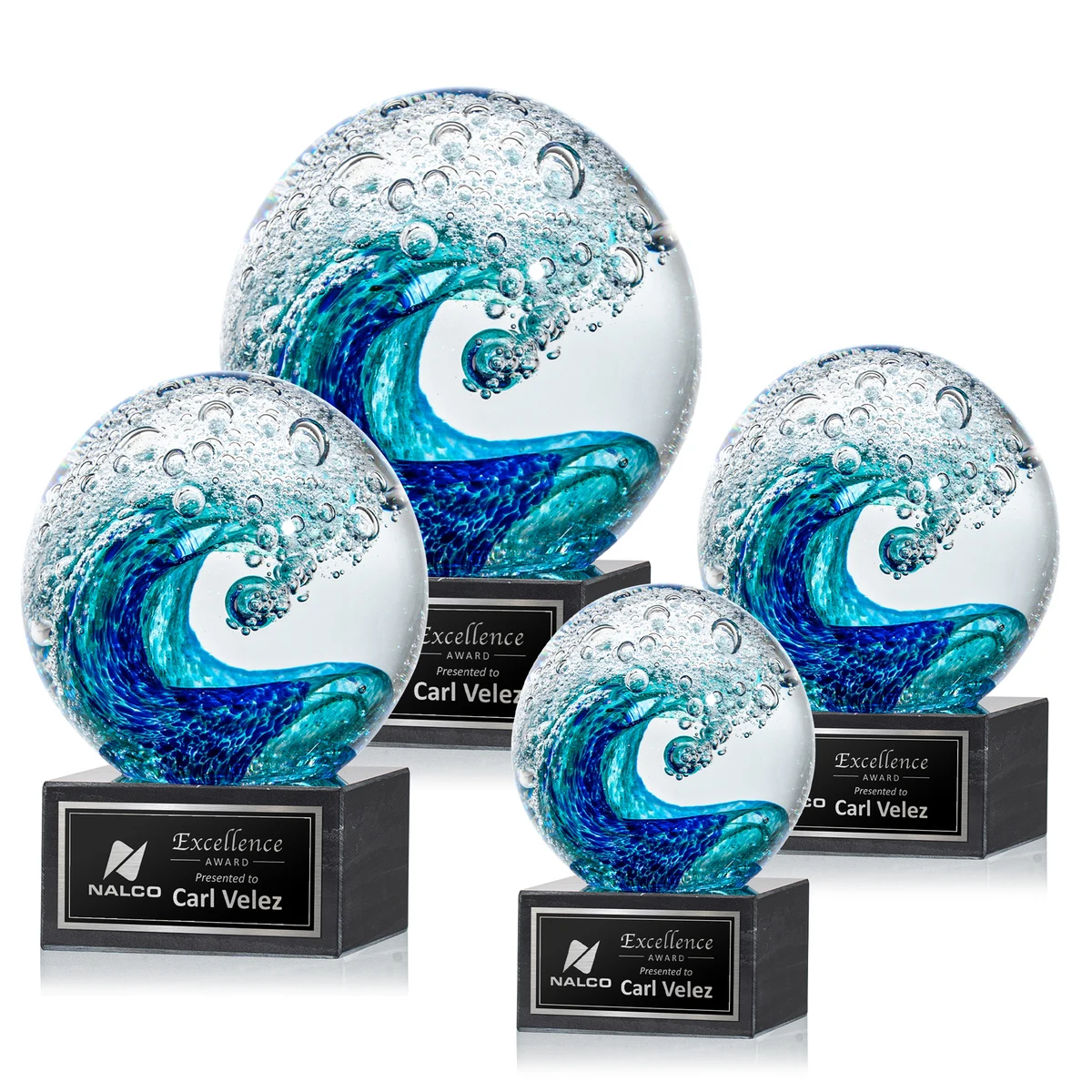 Surfside Award on Square Marble 1