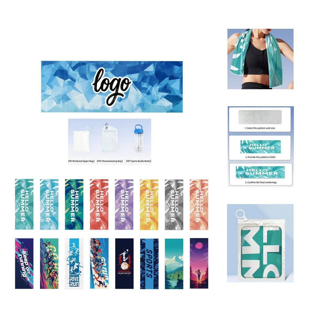 Quick-Dry Sweat-Wicking Sports Towel 1