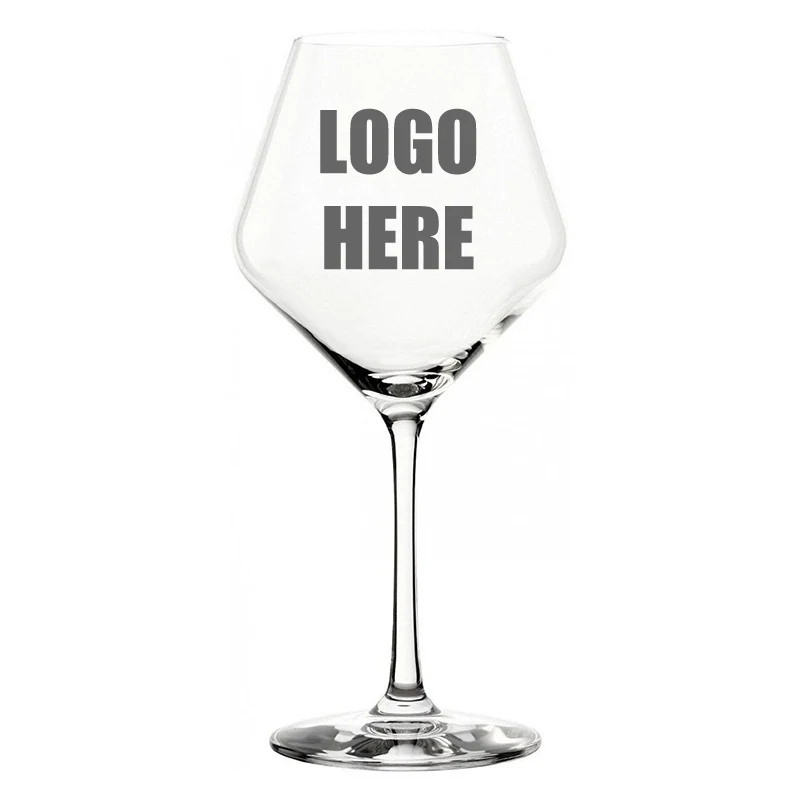 Custom 22 oz Burgundy Wine Glasses 1