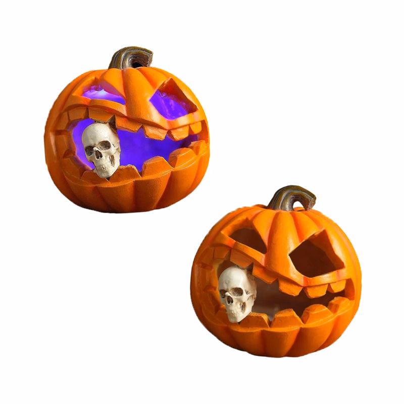 Color-Changing Glowing Halloween Ornament Lighted