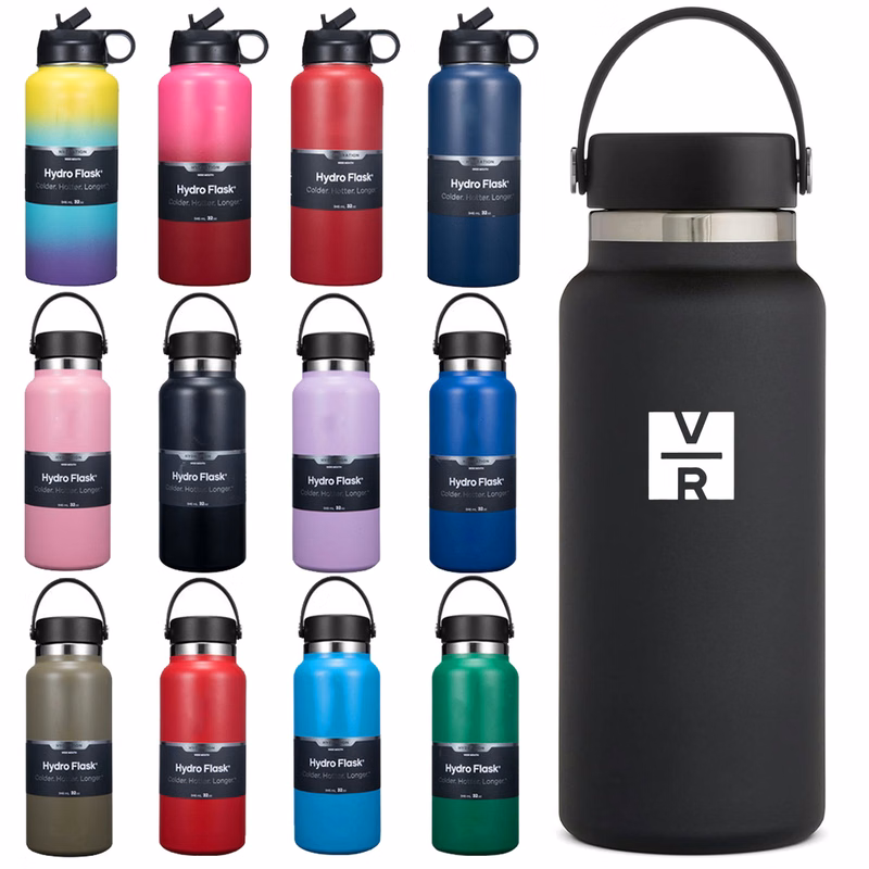 32oz Stainless Steel Wall Vacuum Water Bottle