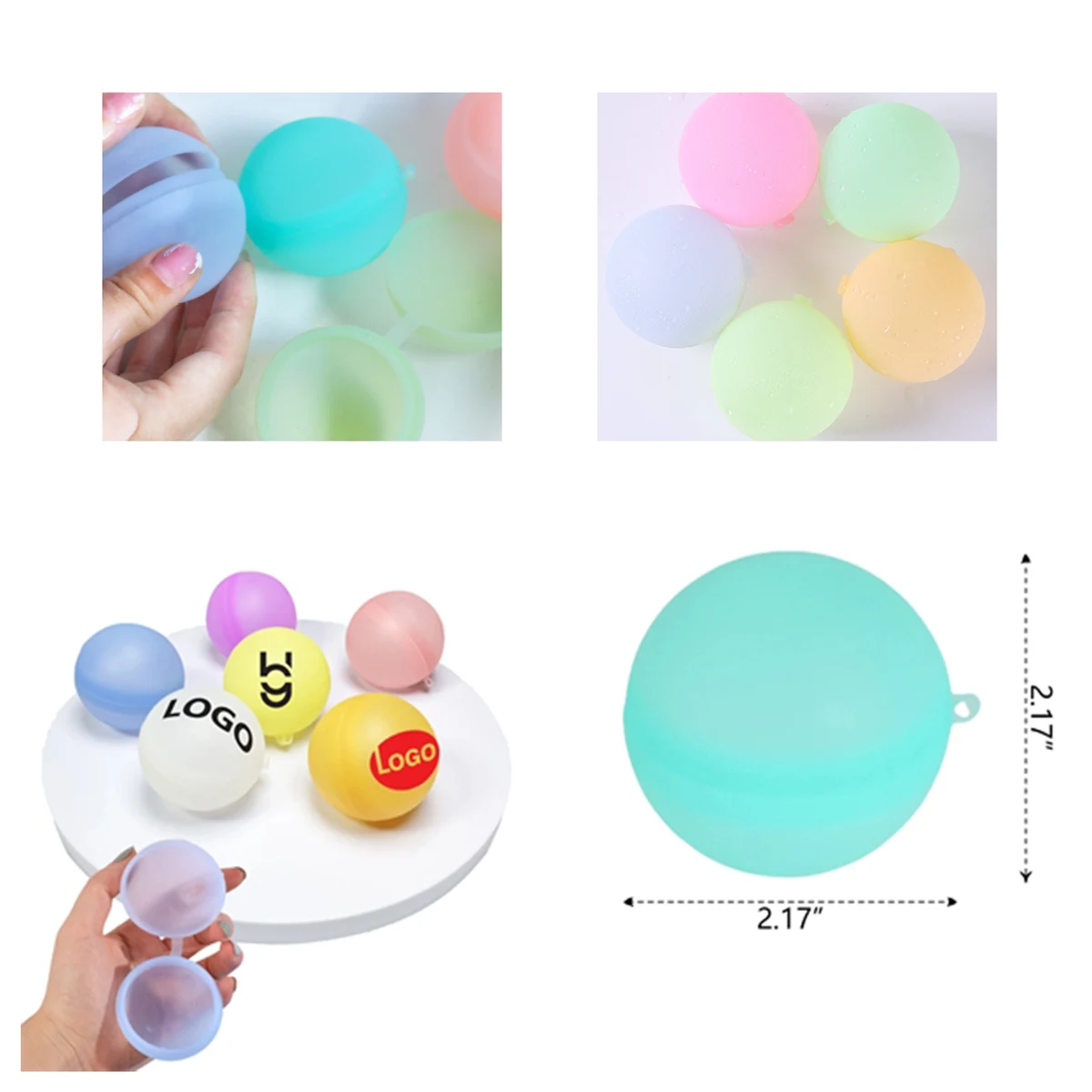 Safe Reusable Silicone Water Bomb Balloons 1