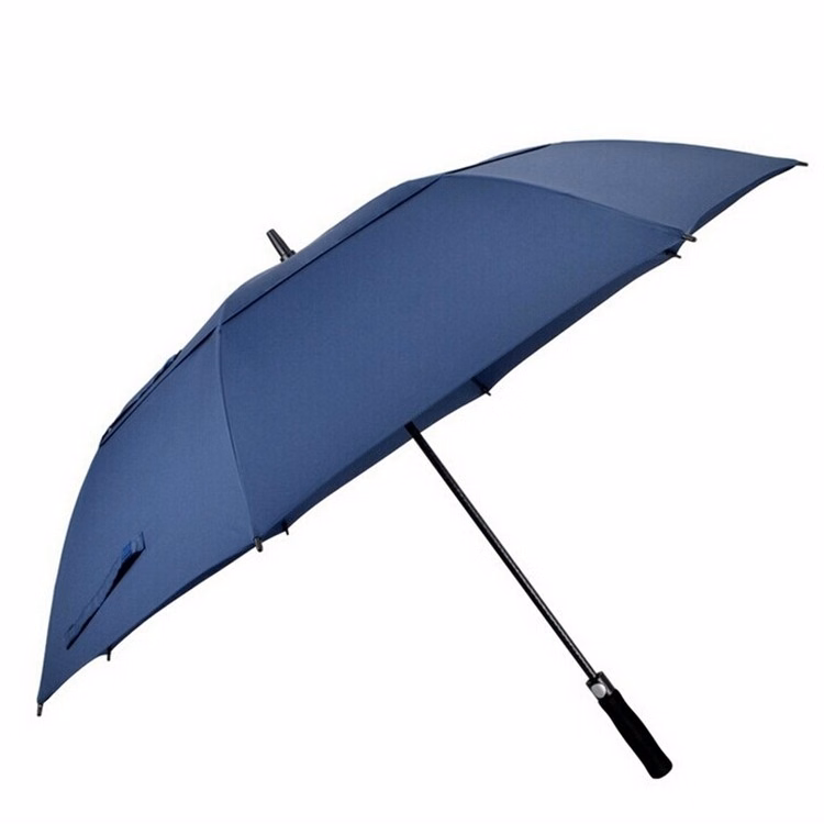 Straight Handle Double Layer Golf Umbrella