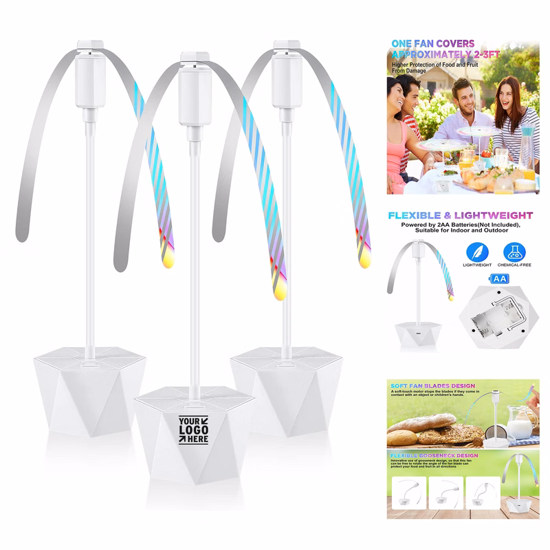 Food Keep Flies Away Tables FanRepellent Outdoor Bug Fans Patio Fly Trap