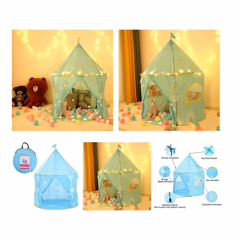 Pop-up foldable game tent
