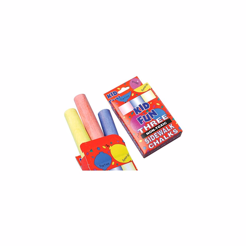 Sidewalk Chalk - 3 Pack
