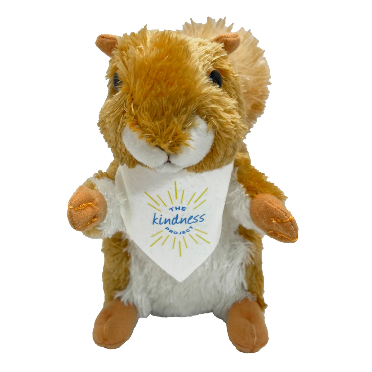 8" Nutsie Squirrel with bandana and full color imprint 1