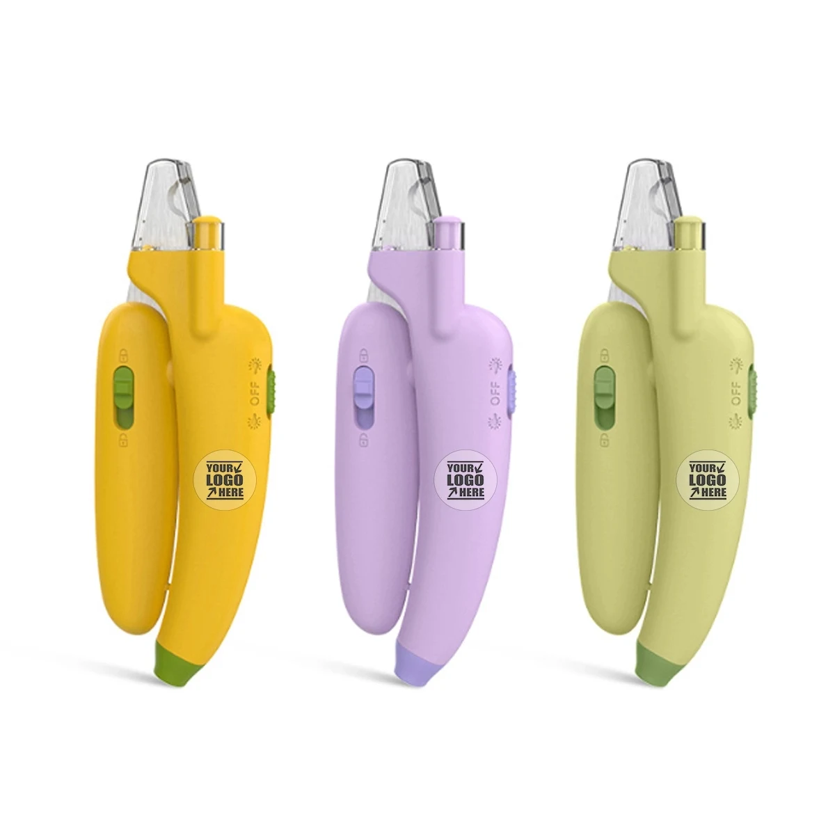 Custom Useful Dogs Cats LED Light Bloodline Pet Nail Clipper 1