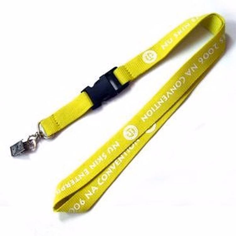 Polyester Lanyard w/ Detachable Buckle