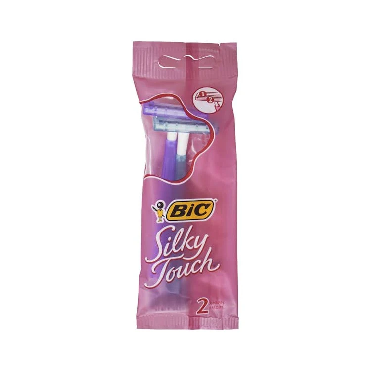 Bic Silky Touch Razor - 2 Pack Twin-Blade 1