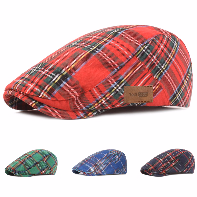 Men's Cotton Flat Ivy Gatsby Newsboy Driving Hat