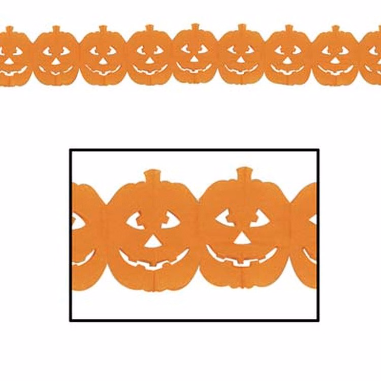 Jack-O-Lantern Garland