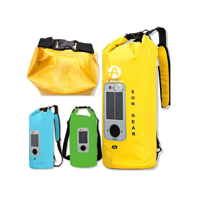 20L Waterproof Dry Bag with Bluetooth Speaker & LED Light 1