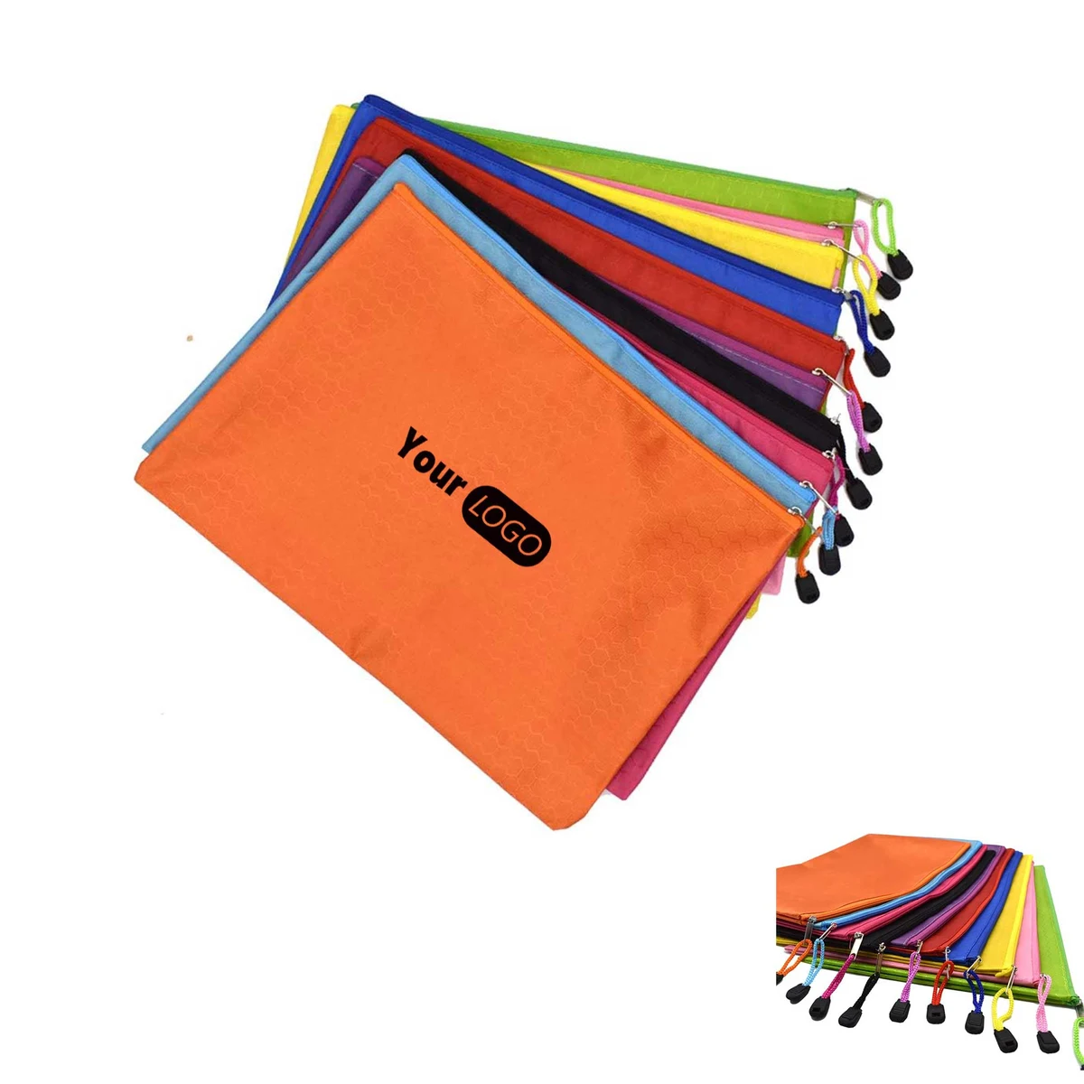 A4 Waterproof Zipper File Bag 1