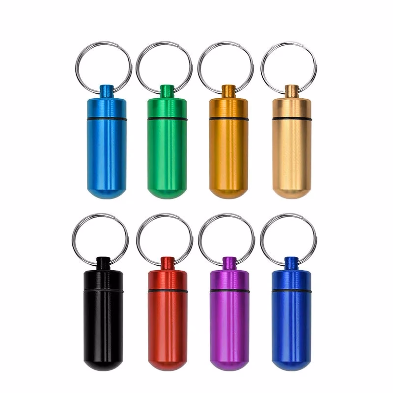 Waterproof Alloy Medicine Bottle