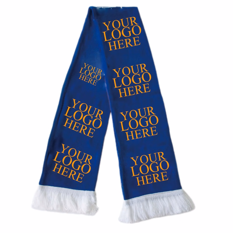 Personalized Knit Scarf w/Fringe
