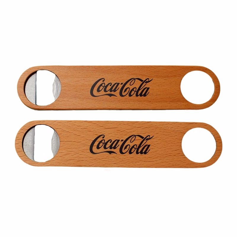 Large Wooden Bottle Opener