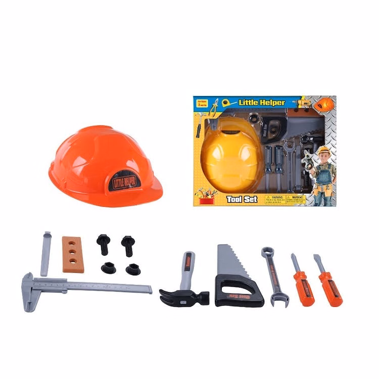 Tool Play Sets - Construction Hat and Tools