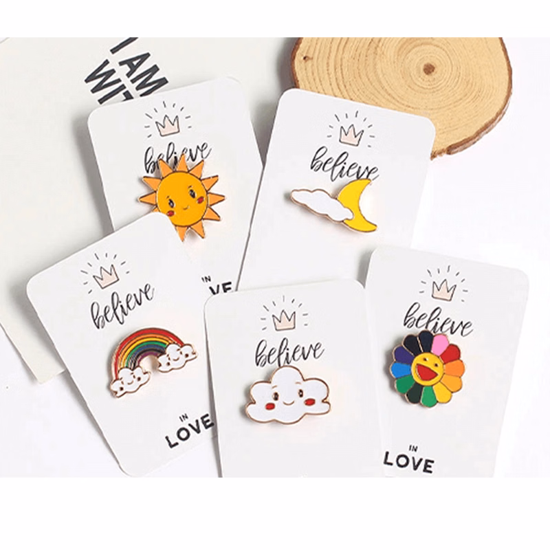 Soft Enamel Lapel Pins With Backer Cards