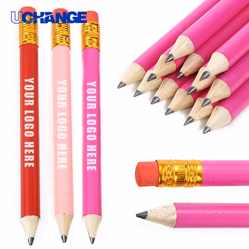 Golf Short Pencil With Eraser