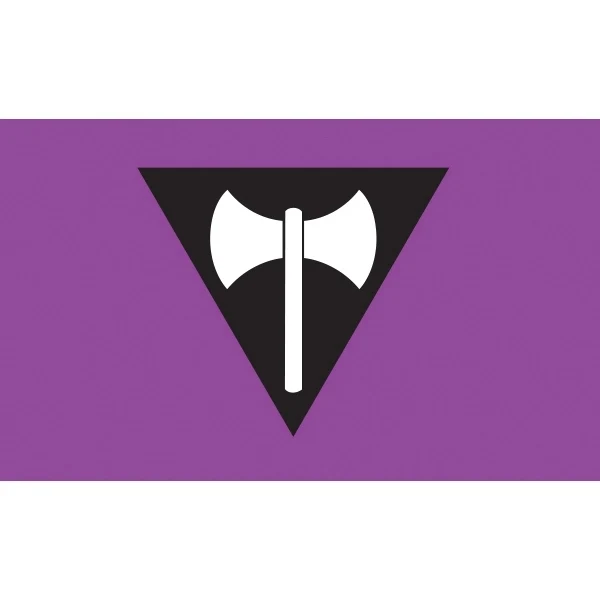 Lesbian Antenna Flag 1