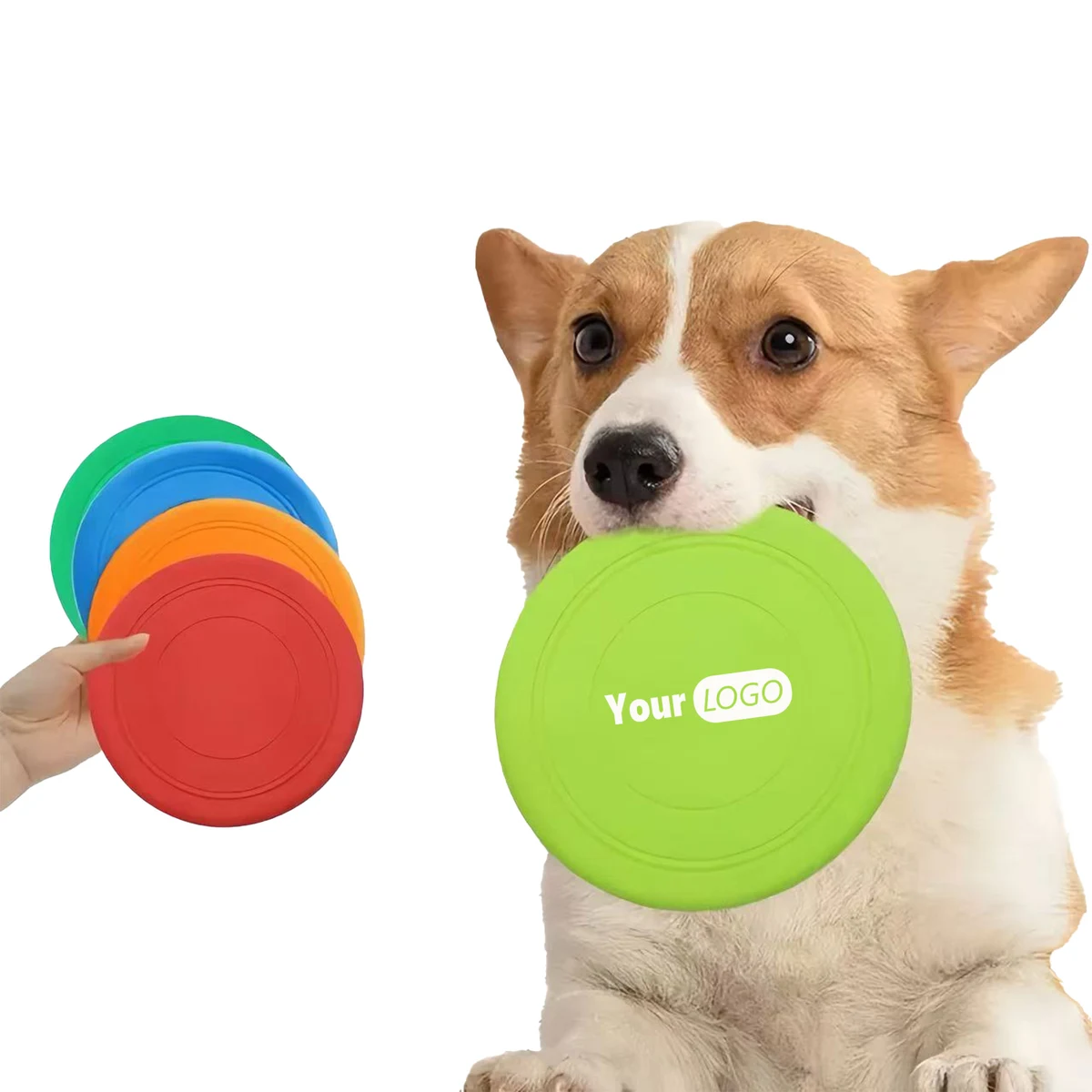 Silicone Dog Training Flying Disc 1