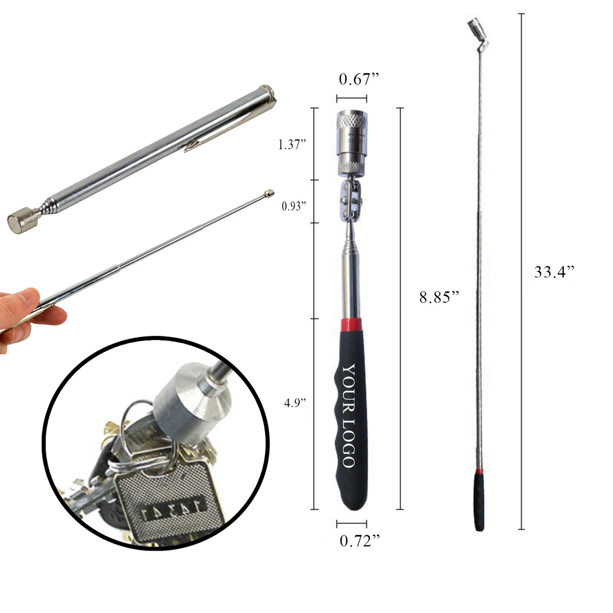 Strong Magnet Iron-Absorbing Rod 1