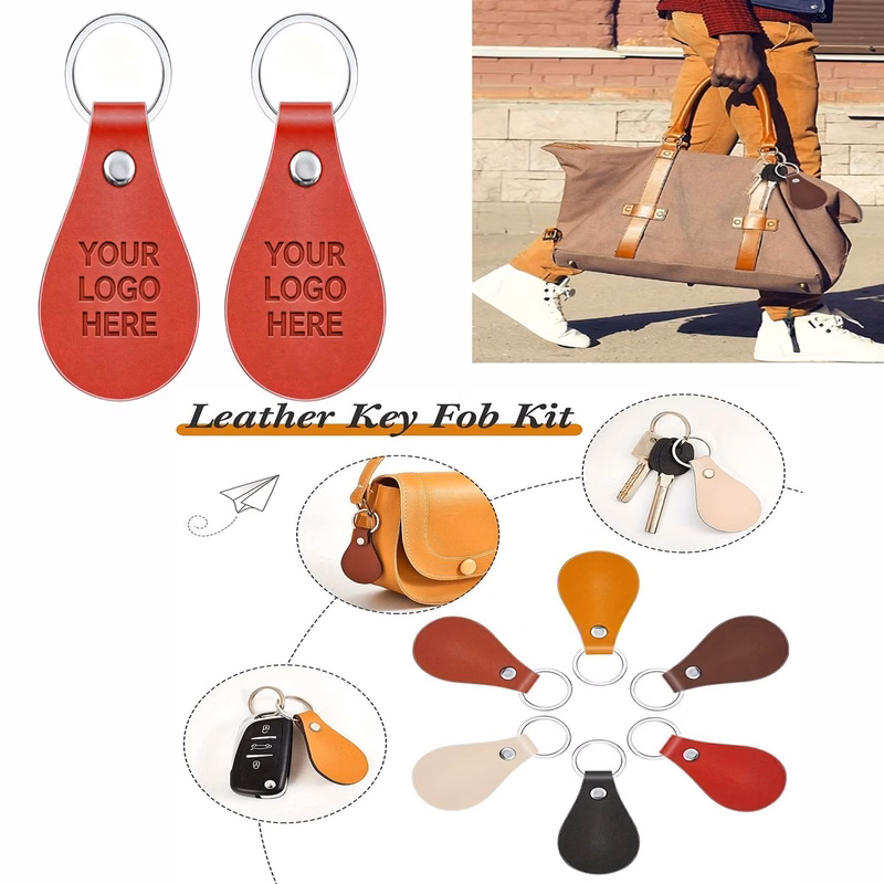 Custom Laser Logo Car Key Charm