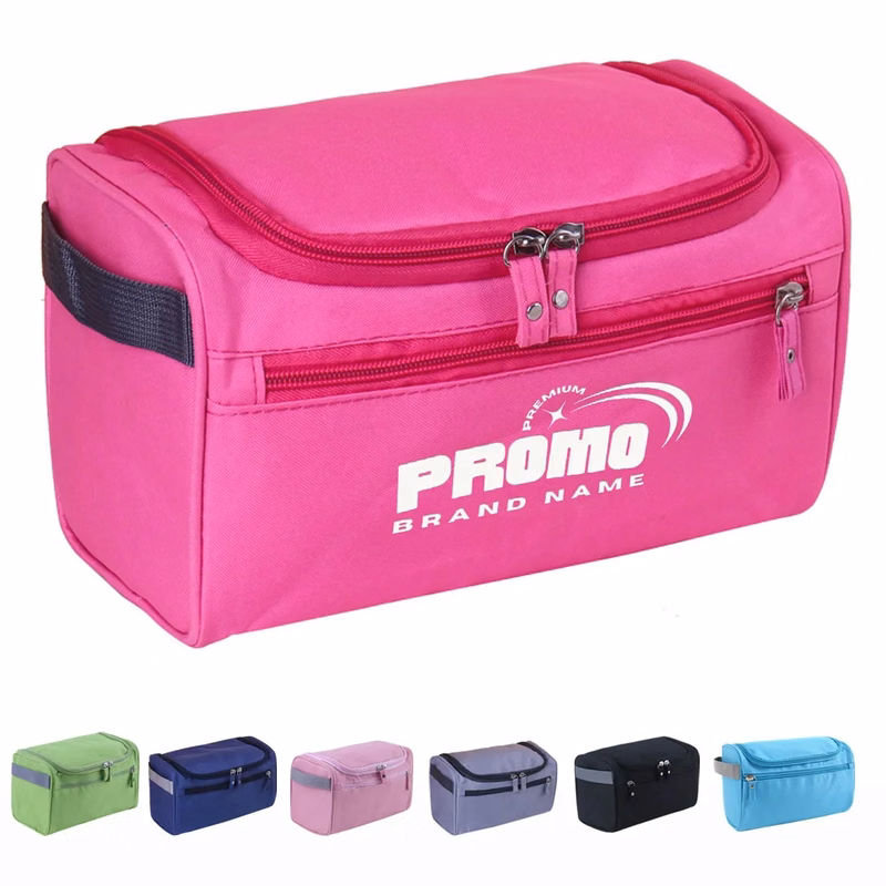 Portable Zipper Waterproof Cosmetic Toiletry Bag Kit