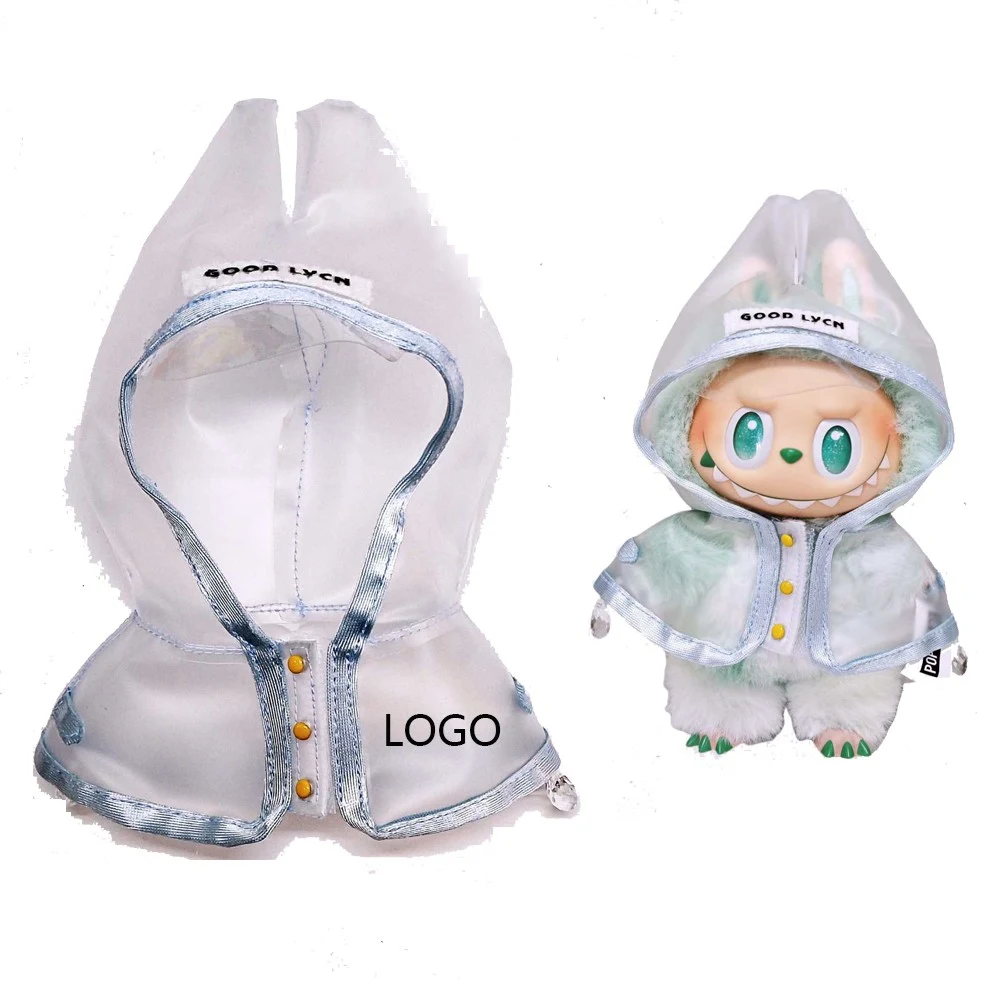 Doll Raincoat labubu 1