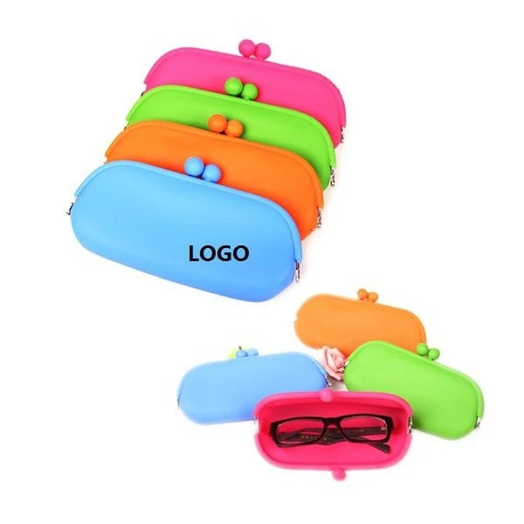 Colorful Silicone Eyeglass Case 1