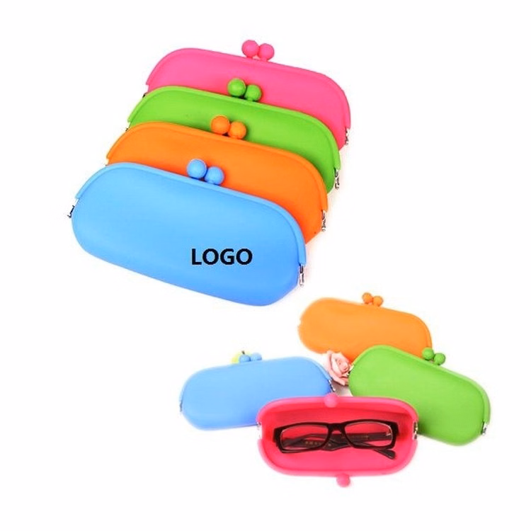 Colorful Silicone Eyeglass Case