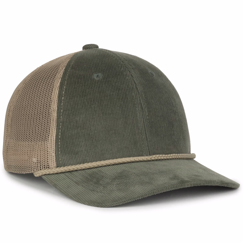 Corduroy Mesh Back w/ Cord