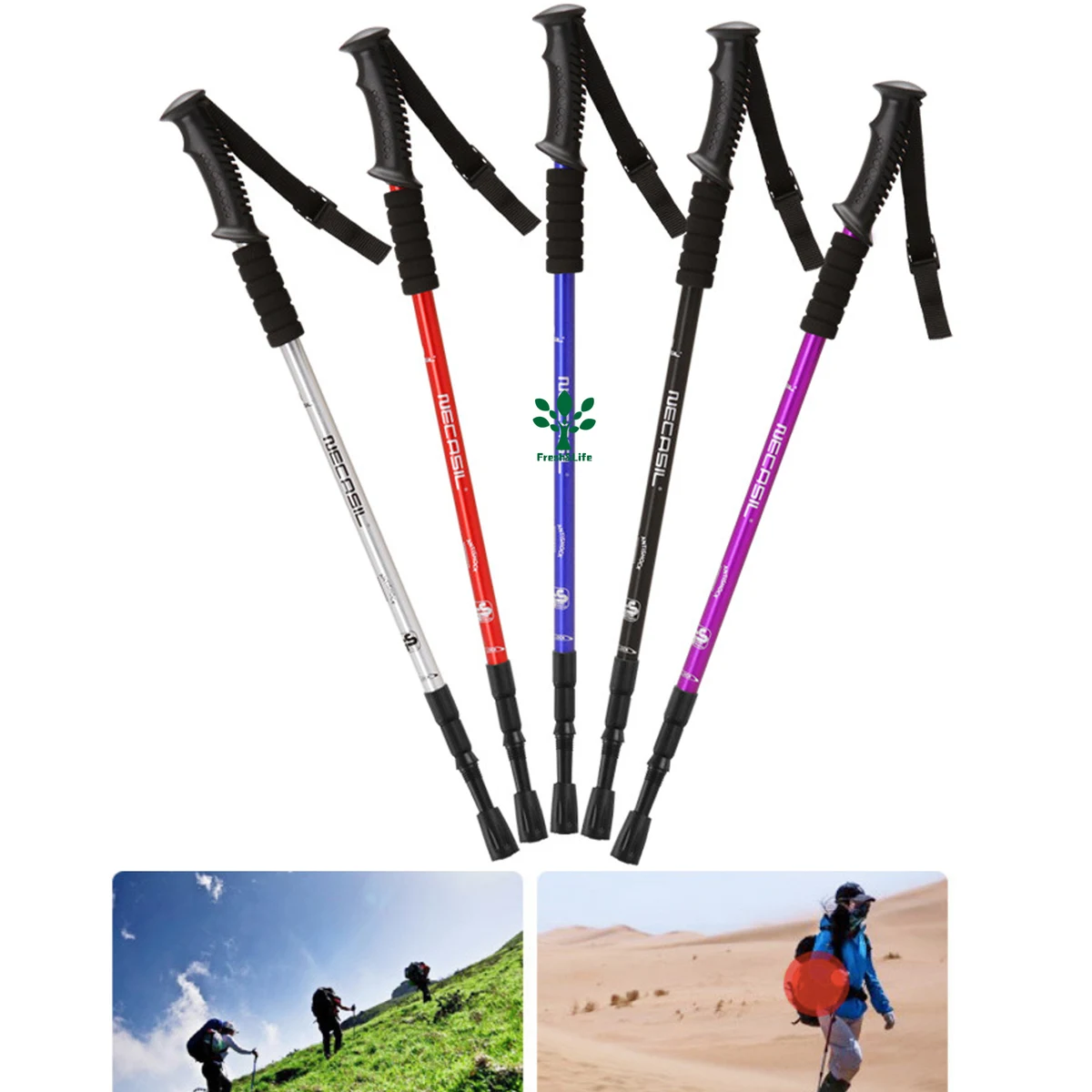 Trekking Poles Collapsible Hiking Poles 1