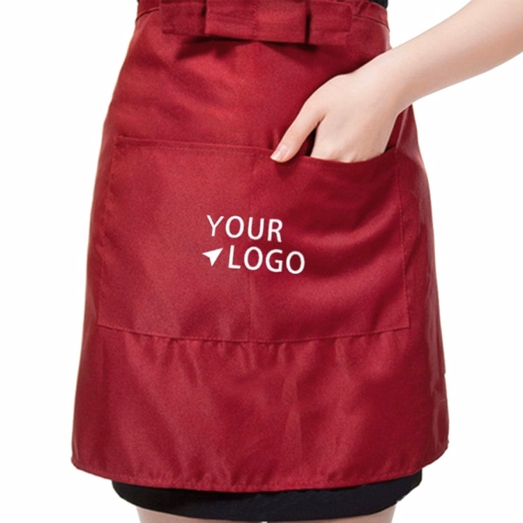 Fancy High Quality Cotton Apron With Pockets