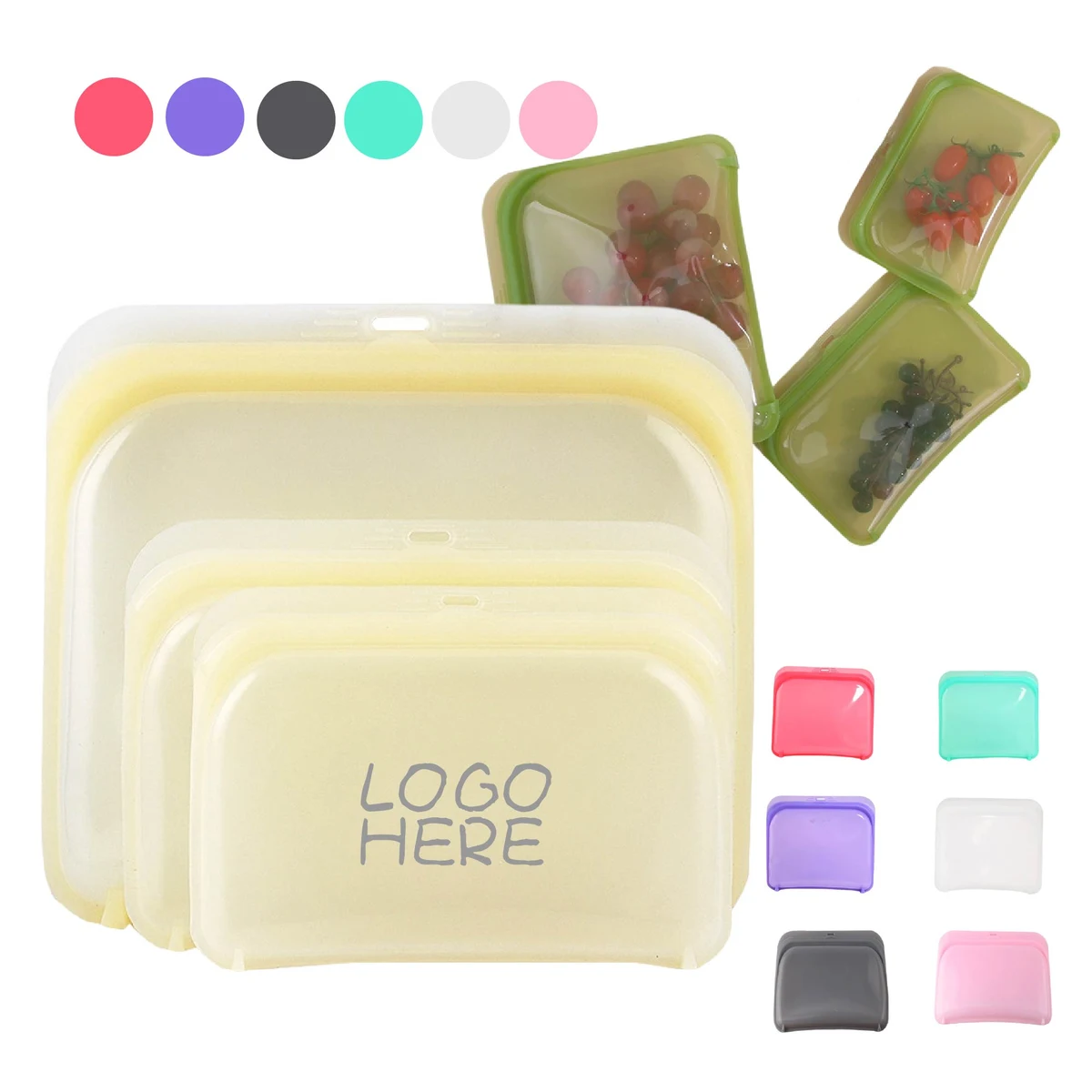 Food Grade Silicone Gallon Freezer 1