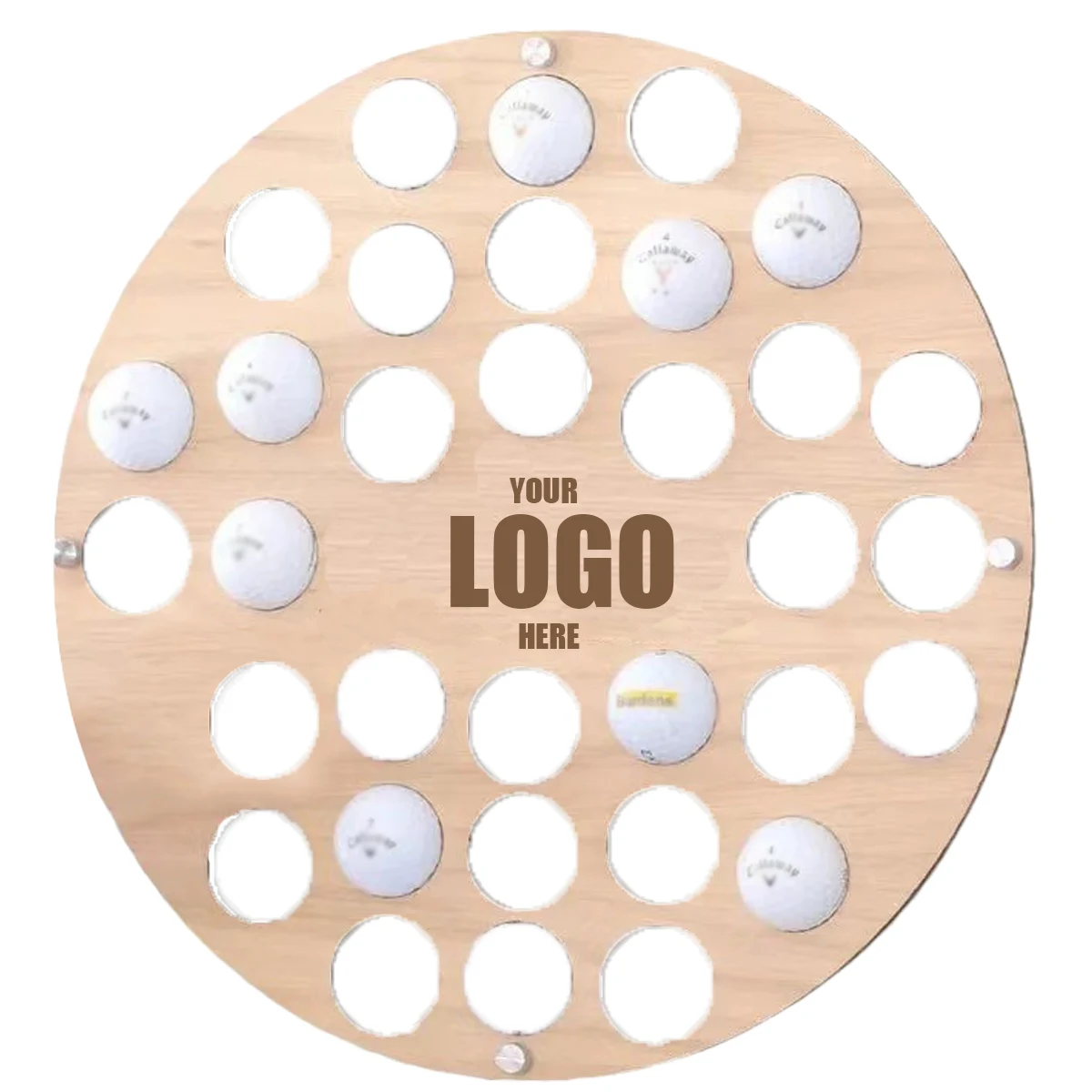 Wooden Golf Ball Collector Wall 1