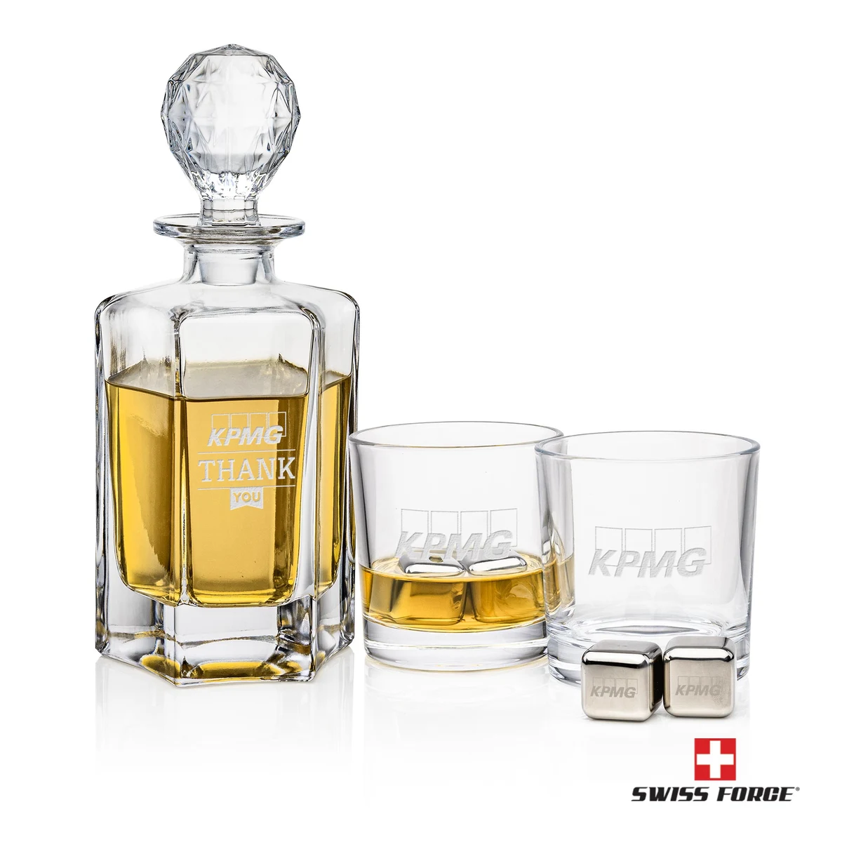 Govenor Decanter Set & Ice Cubes 1
