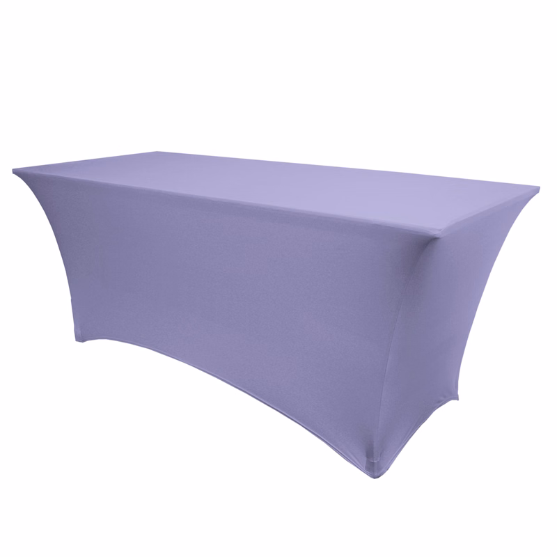 Non-Printed 6' Spandex Stretch Table Cover