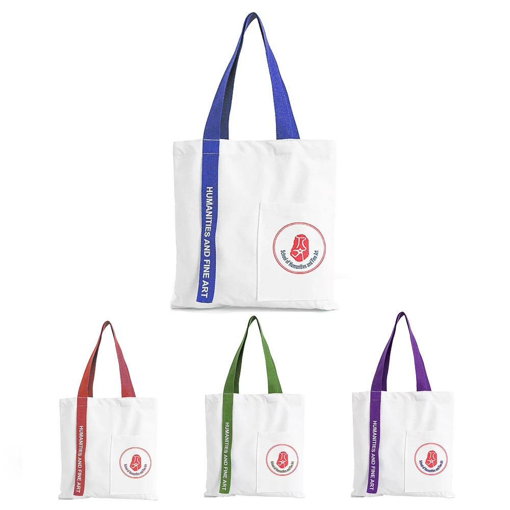 Canvas bag cotton handbag, custom tote bag with logo imprint 1