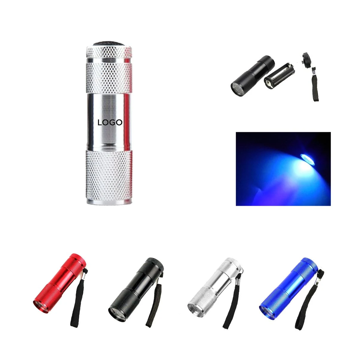 Aluminum Alloy LED Flashlight 1